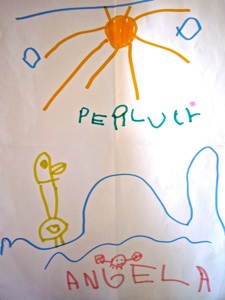 Disegni e messaggi per Lucy