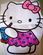 Disegni e messaggi per Lucy 1