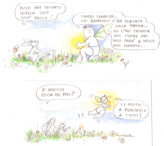 Luccyolina luce sulla terra